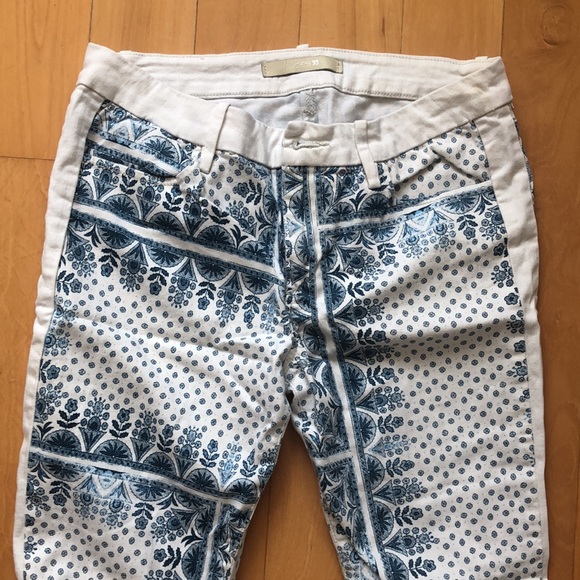 Joe Jeans Skinny Ankle Tux Blocked Scarf Print 29 - Picture 3 of 10